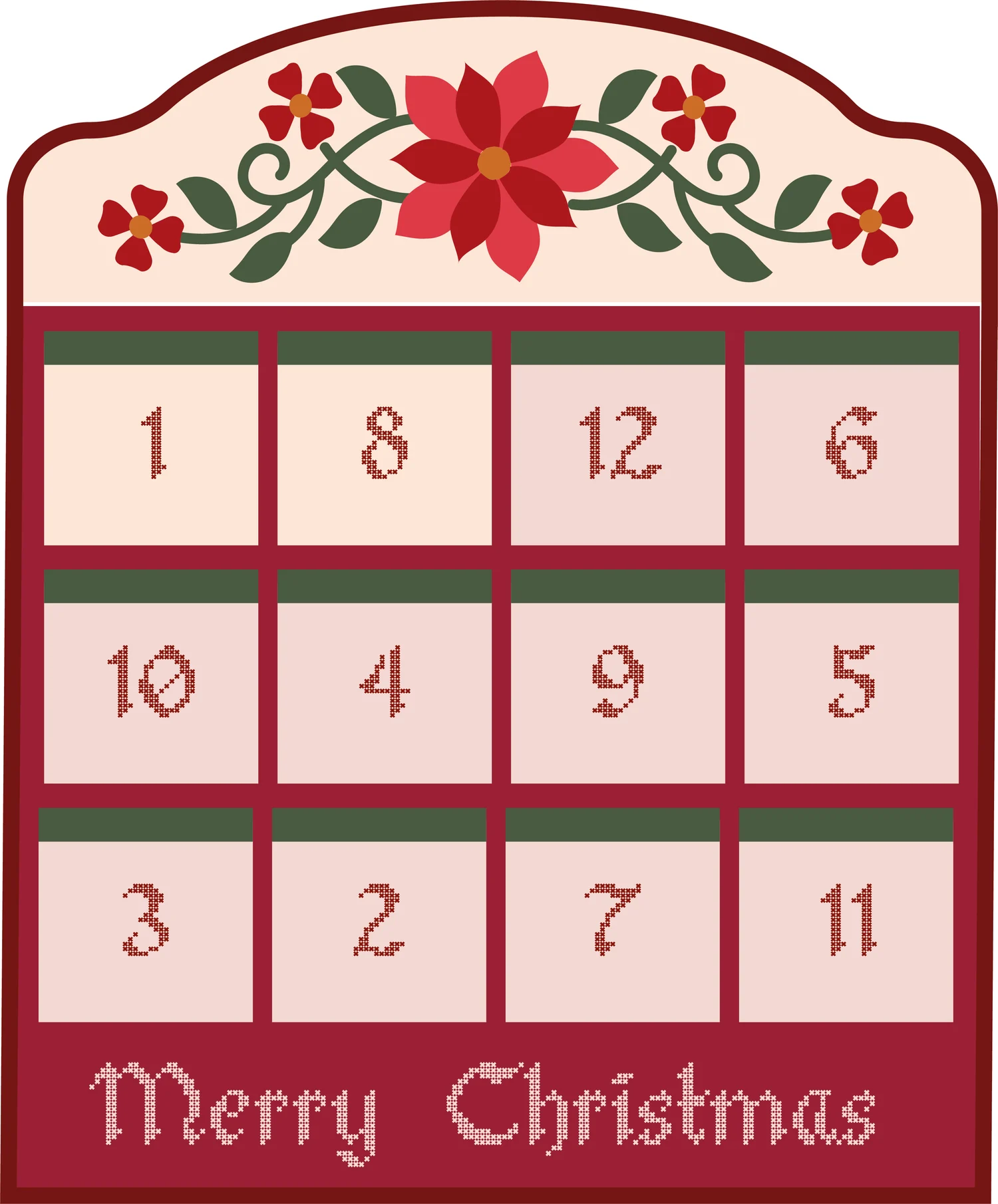 12 days of christmas advent calender 2023
