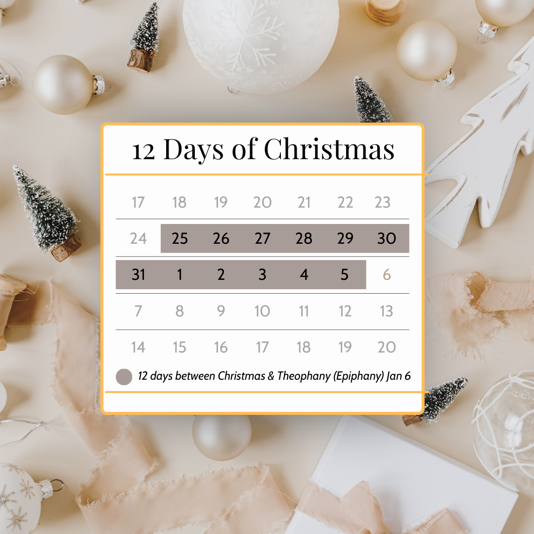 12 days of christmas family challenge ascetic life of motherhood
