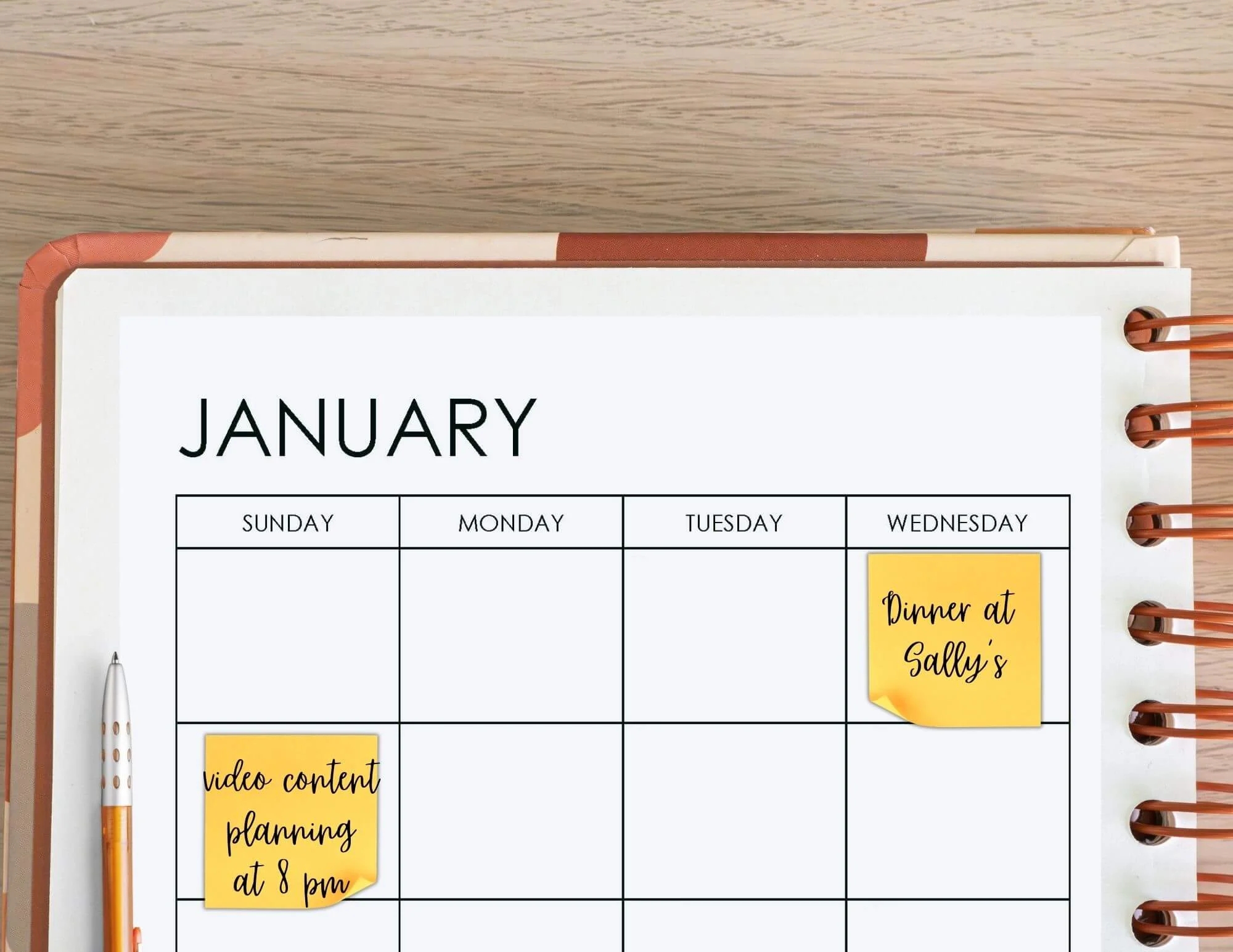 2 Page Monthly Calendars 2024 And Undated Versions CalendarKart
