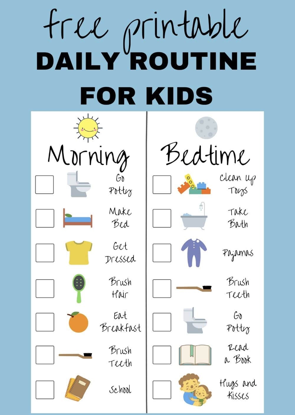 20 Free Printable Chore Charts Template To Keep Your Kids Organized Richmond Mom 20 Free Printable Chore Charts Template To Keep Your Kids Organized Richmond Mom