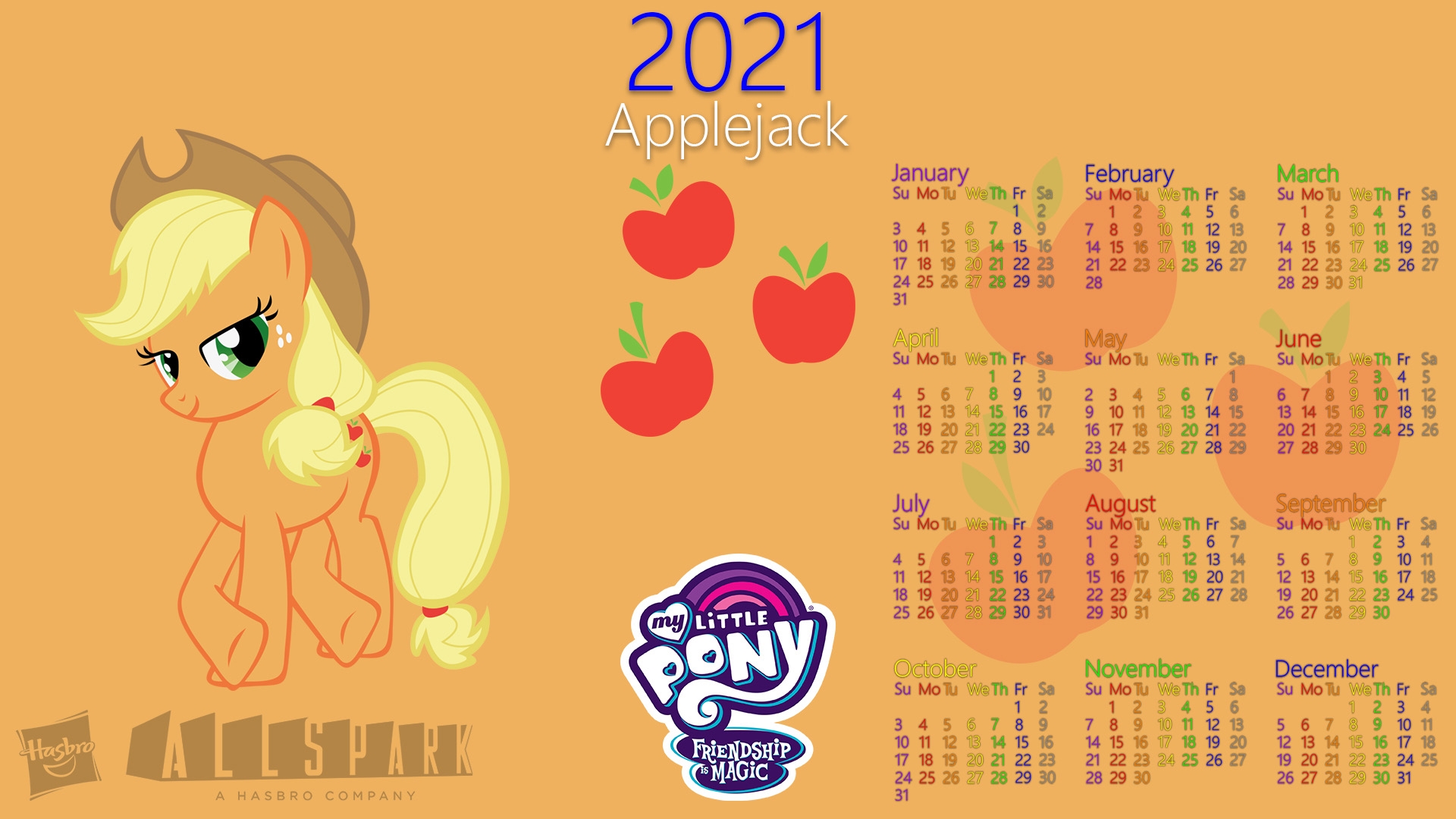 2021 Pony Calendars Visual Fan Art MLP Forums