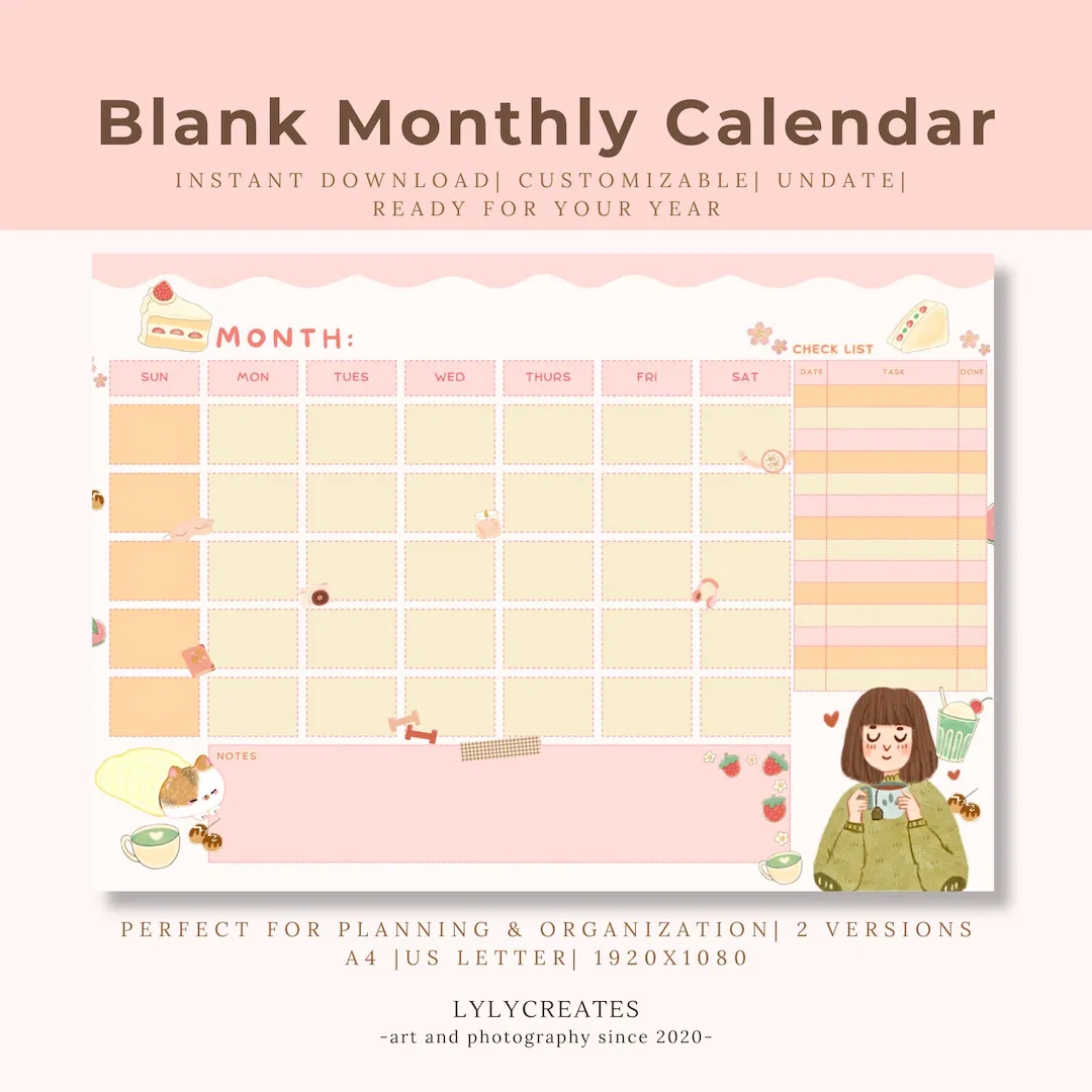 Custom Printable Calendar Maker