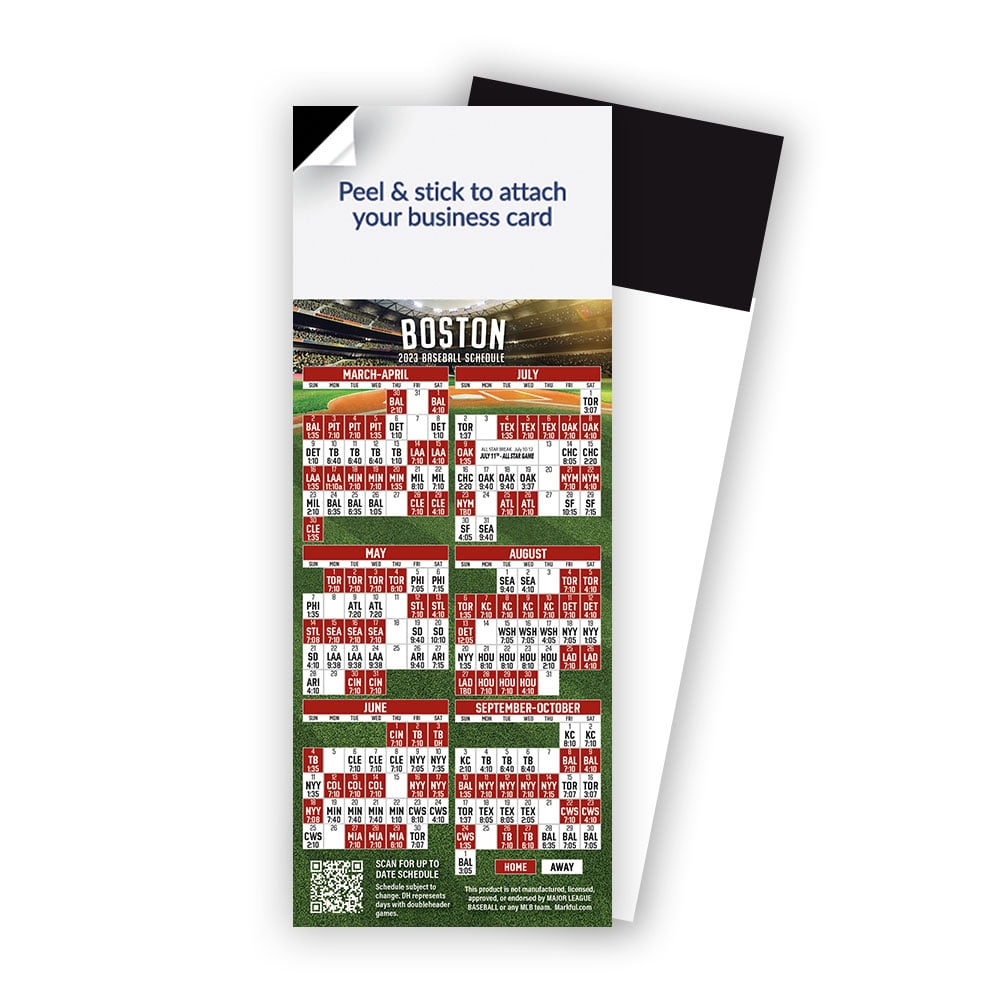 Printable Red Sox 2025 Calendar