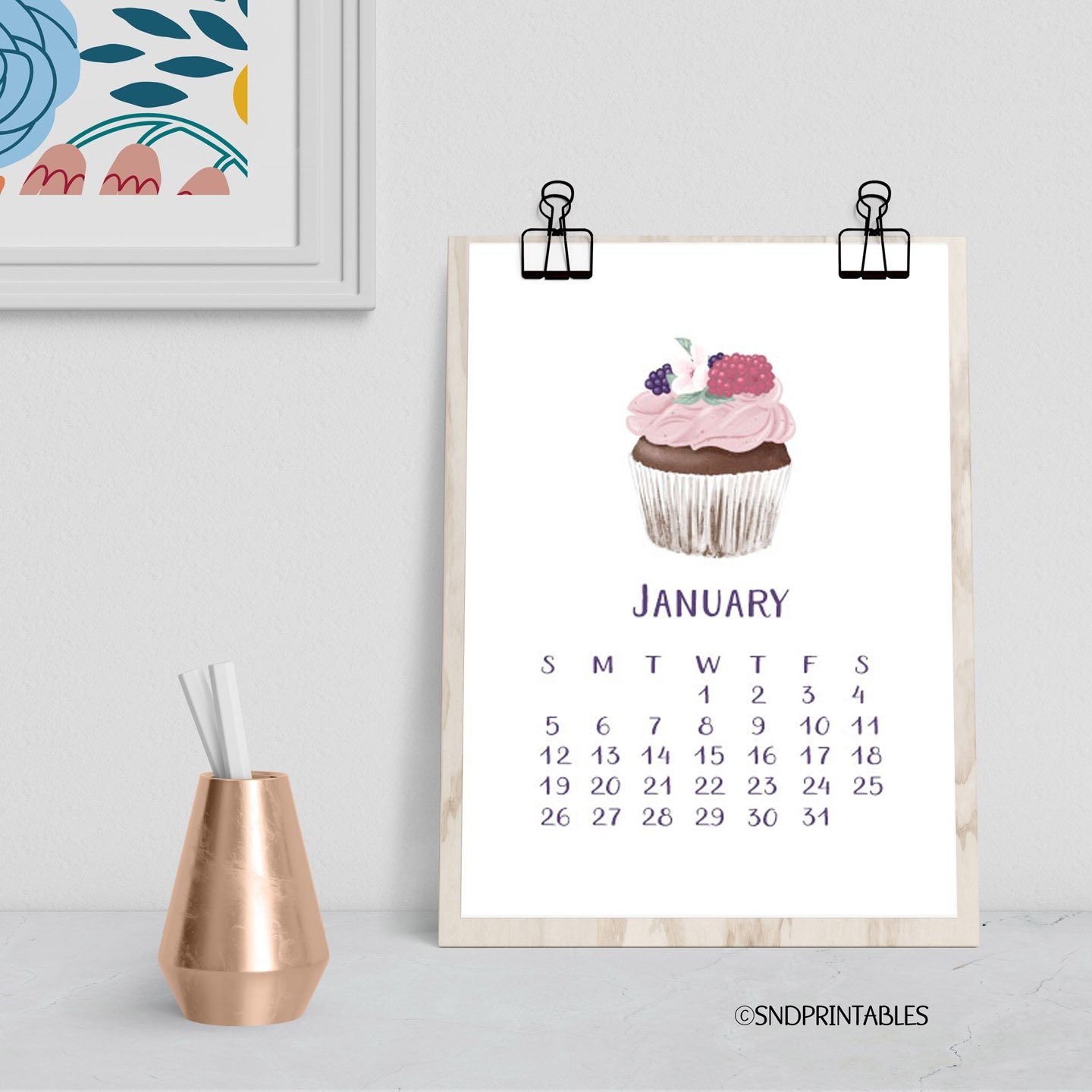 2025 Scripture And Floral 13 Month Calendar 5 X 7 Cards Digital Download Susan Newberry Designs Custom Wall Art And Gifts For All Occasions