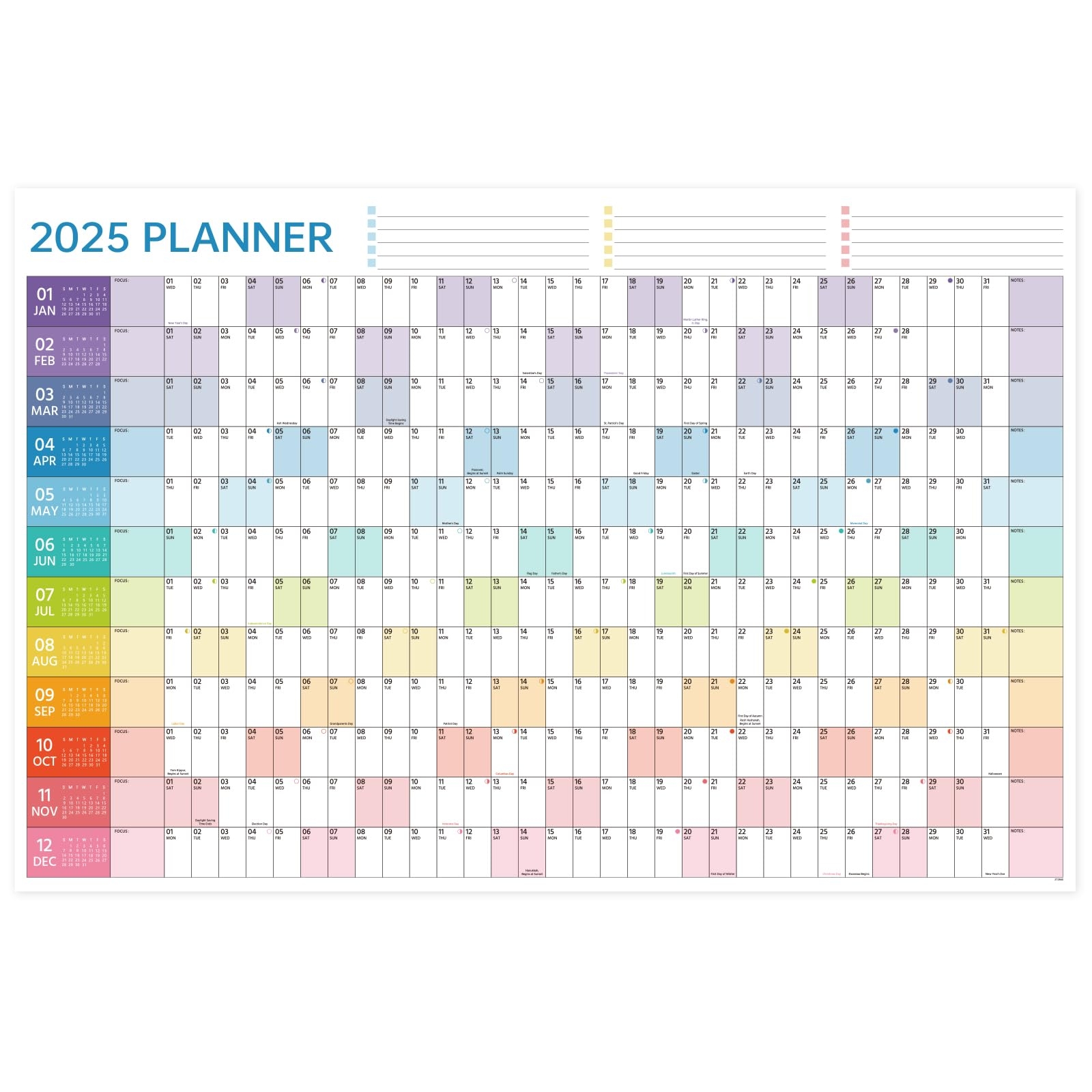 Printable Calendar 2025 All On One Page Printable Calendar 2025 All On One Page