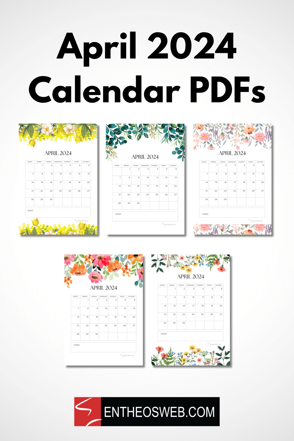 april 2024 printable calendars free pdf downloads entheosweb