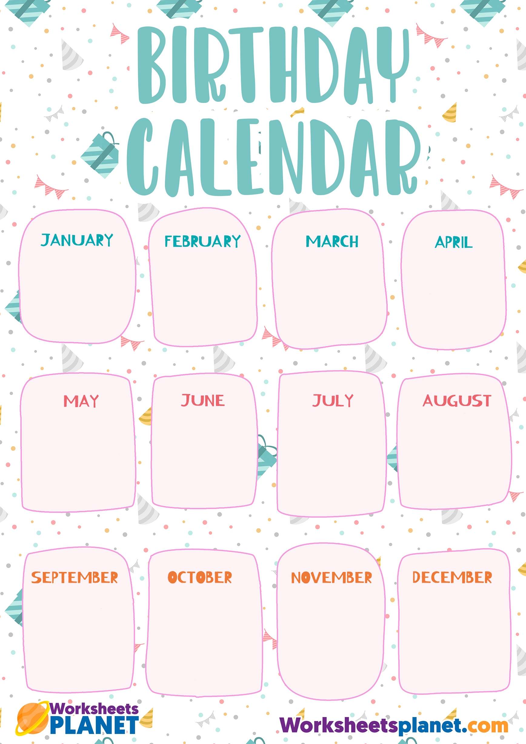 Birthday Poster For Your Classroom Perfect Decoration