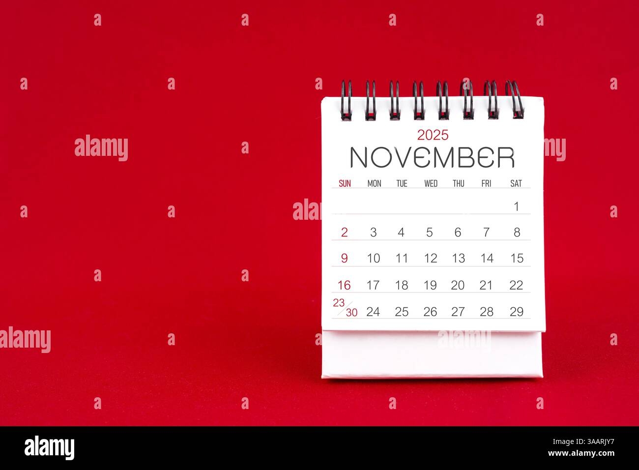 Calendar 2025 Printable Calendar For 2025 Sunday Start Minimalist Style Usual Wall Calendar Planner For Office Business Planner For 2025 Busine Stock Photo Alamy