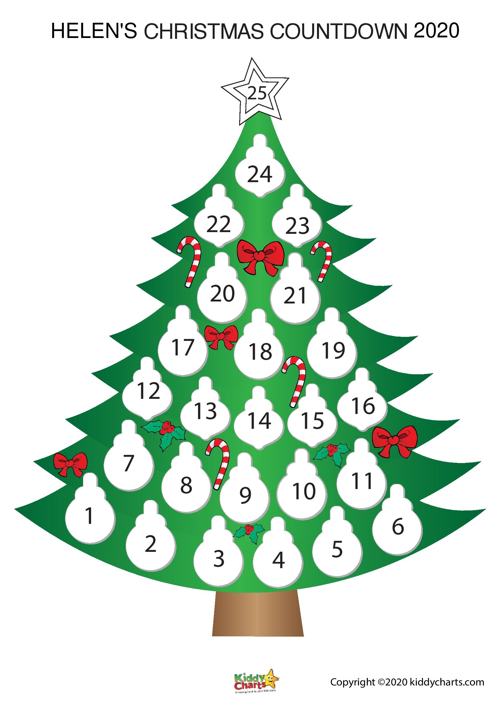 Calendar For Christmas Giant Advent Calendar Kiddycharts
