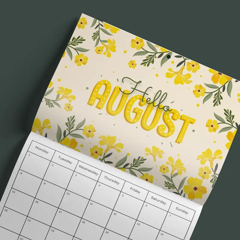 Calendar Printing Print Custom Wall Calendars Mixam