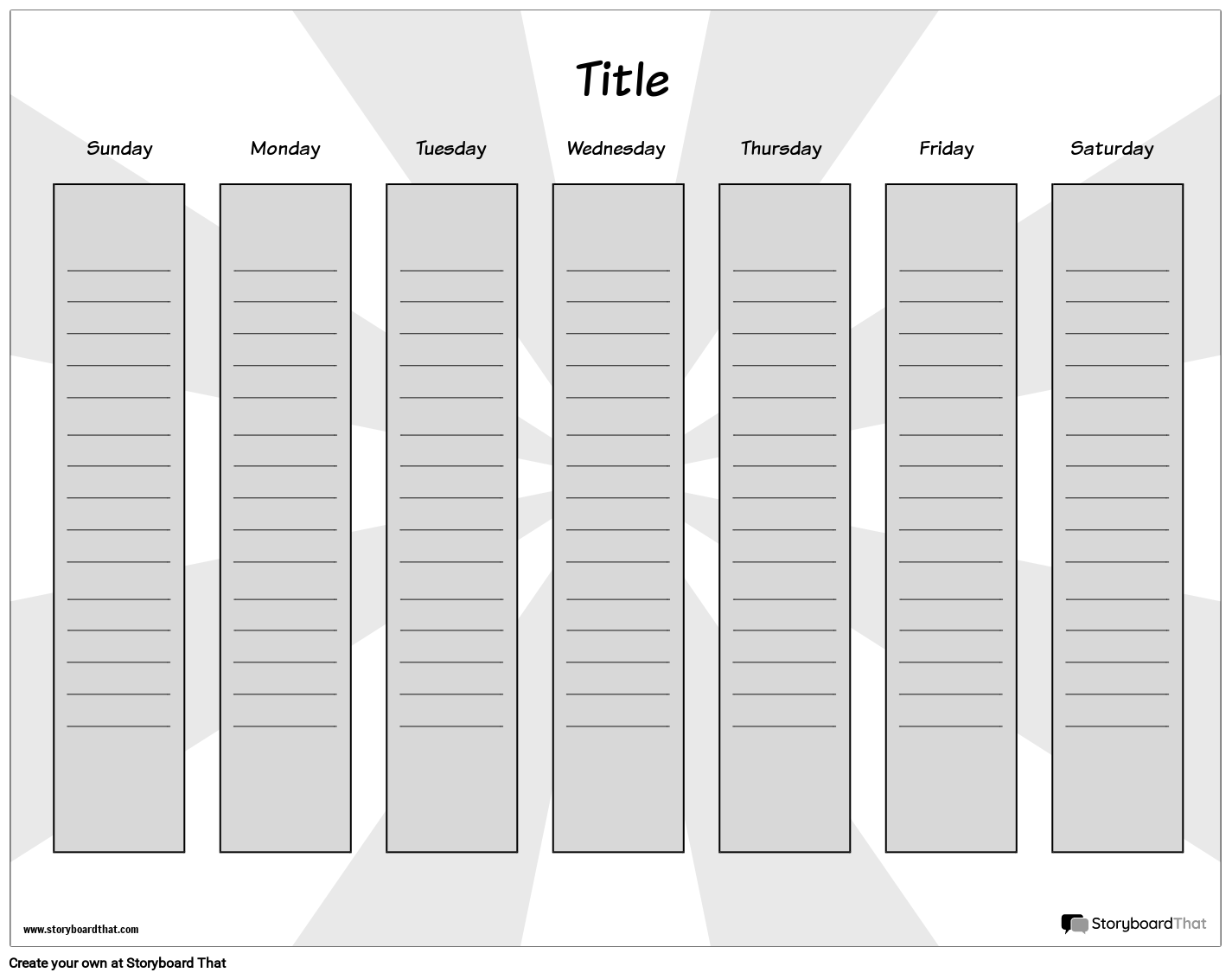 Create Printable Calendars With Storyboard That In 2025