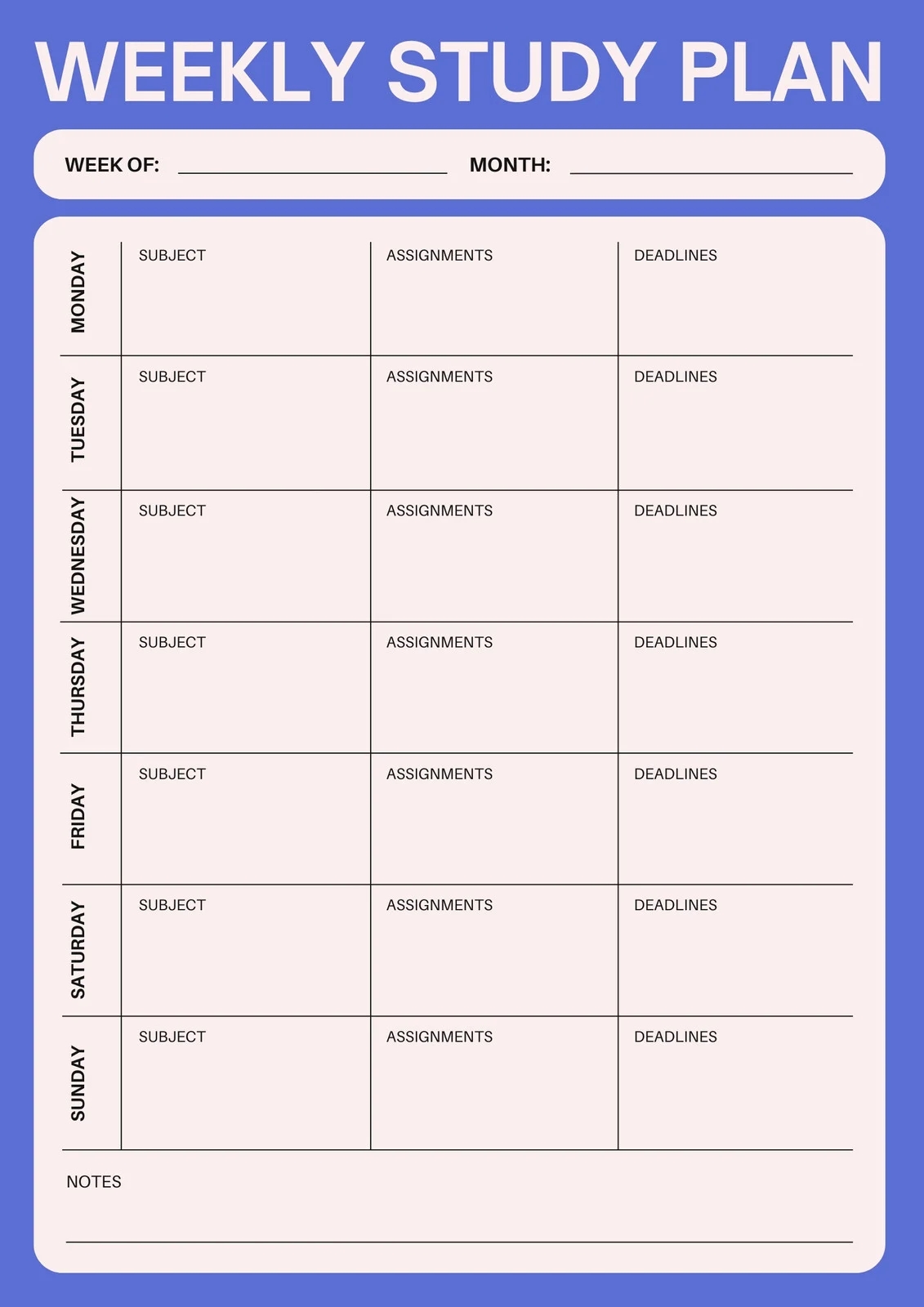 Customize 513 Student Planner Templates Online Canva