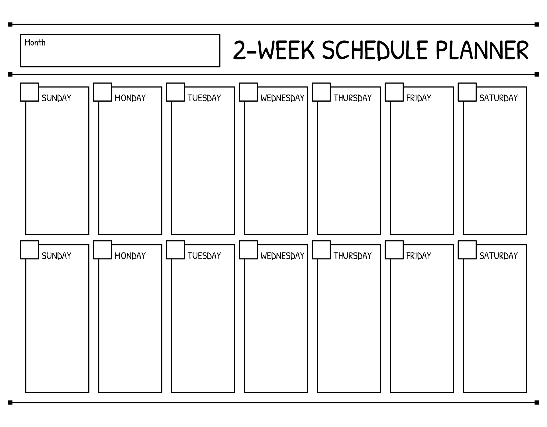 Fill In Blank Calendar 10 Free PDF Printables Printablee