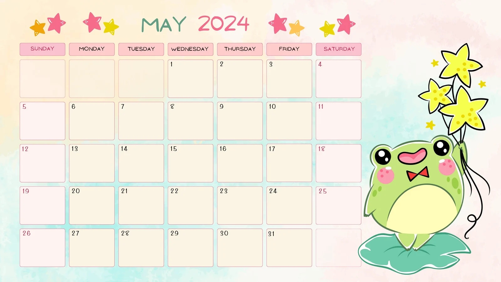 Free And Customizable Cartoon Calendar Templates Canva Free And Customizable Cartoon Calendar Templates Canva