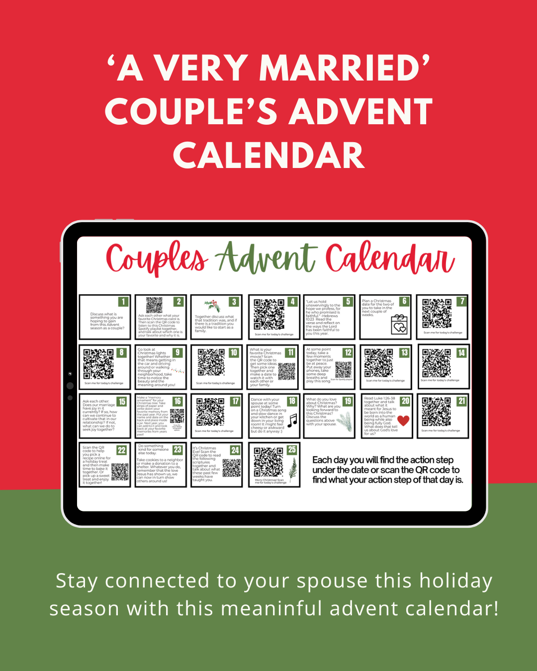 Free Couple s Advent Calendar Awesome Marriage Marriage Relationships And Premarital Counseling With Dr Kim Kimberling