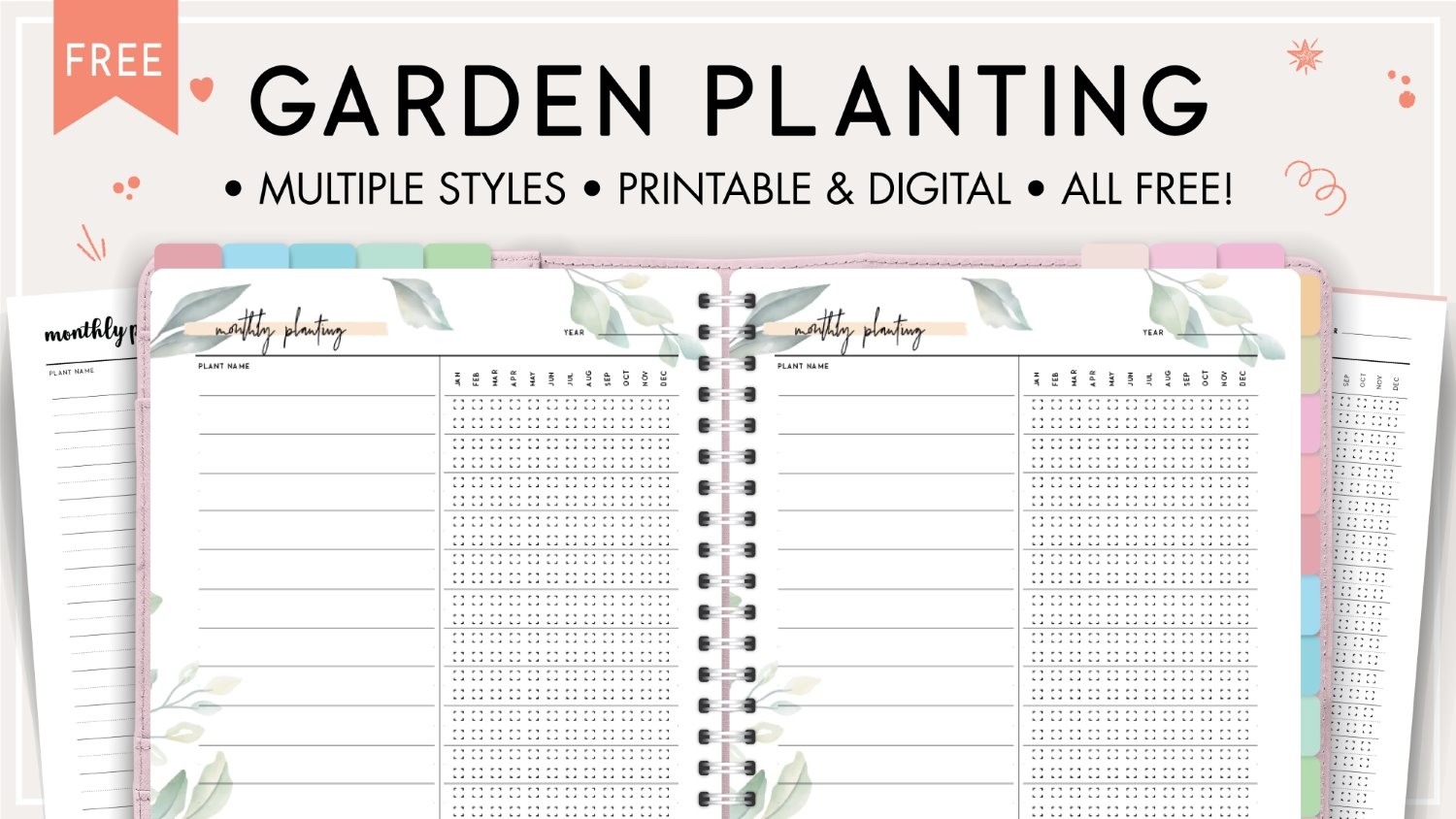 Free Garden Planner Printable World Of Printables Free Garden Planner Printable World Of Printables