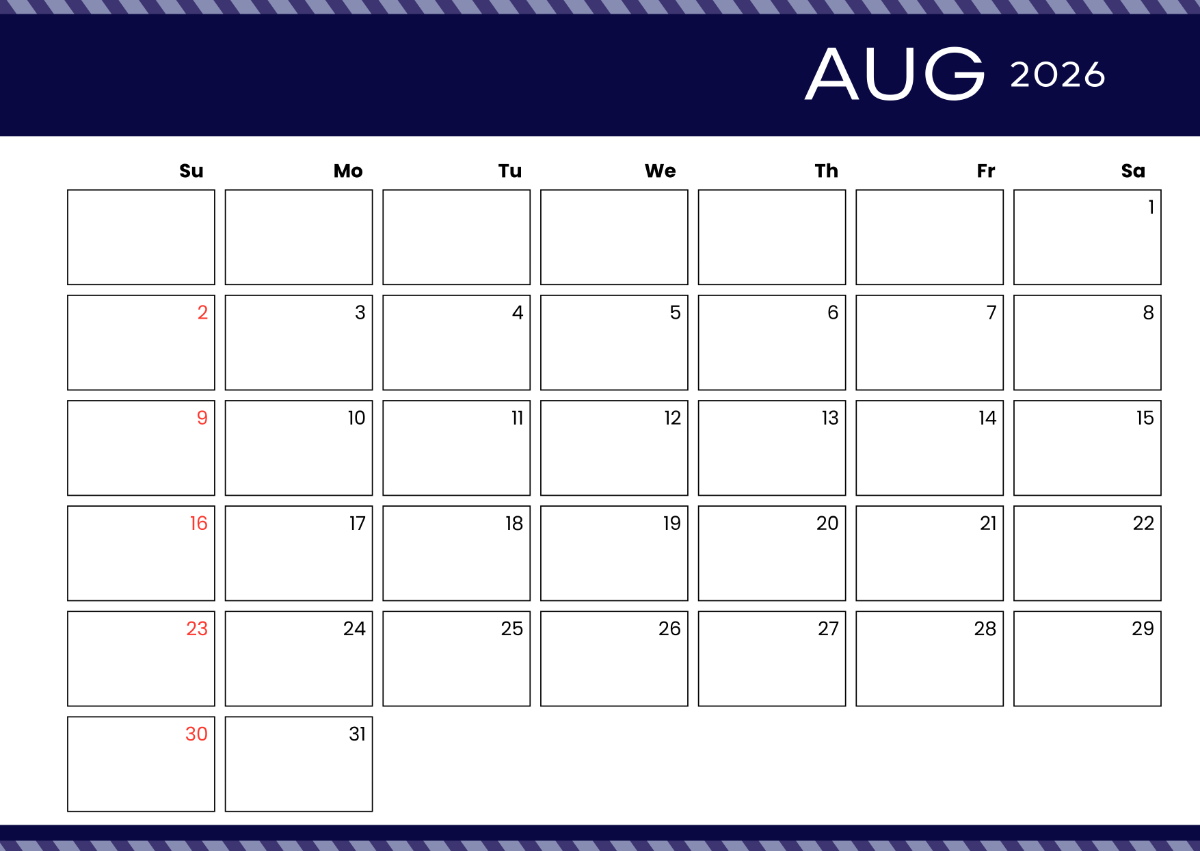 Free June July August Calendar 2024 Template To Edit Online