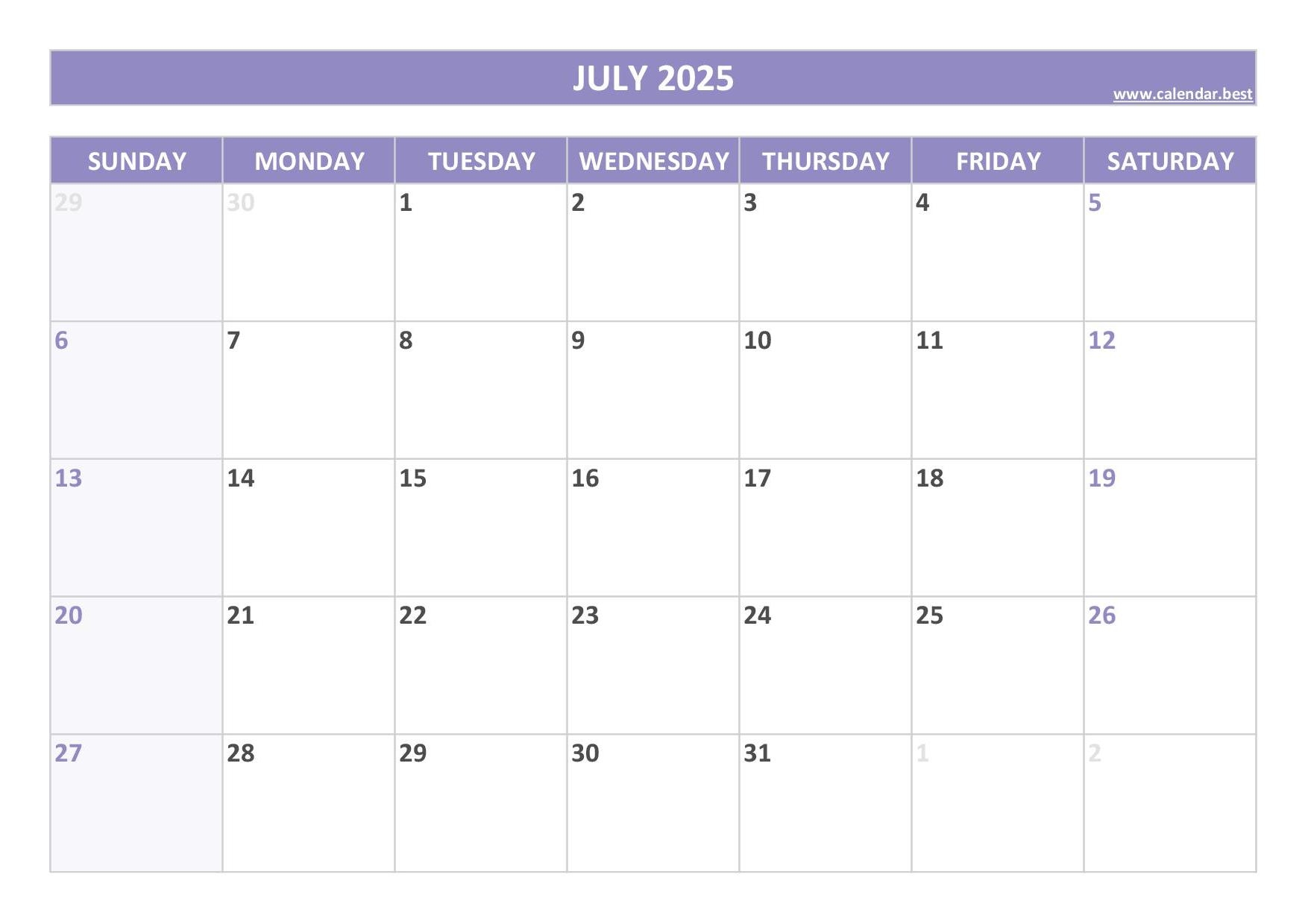 Free Printable Calendars 2025 2026 Plan Ahead Stay Organized Calendar best