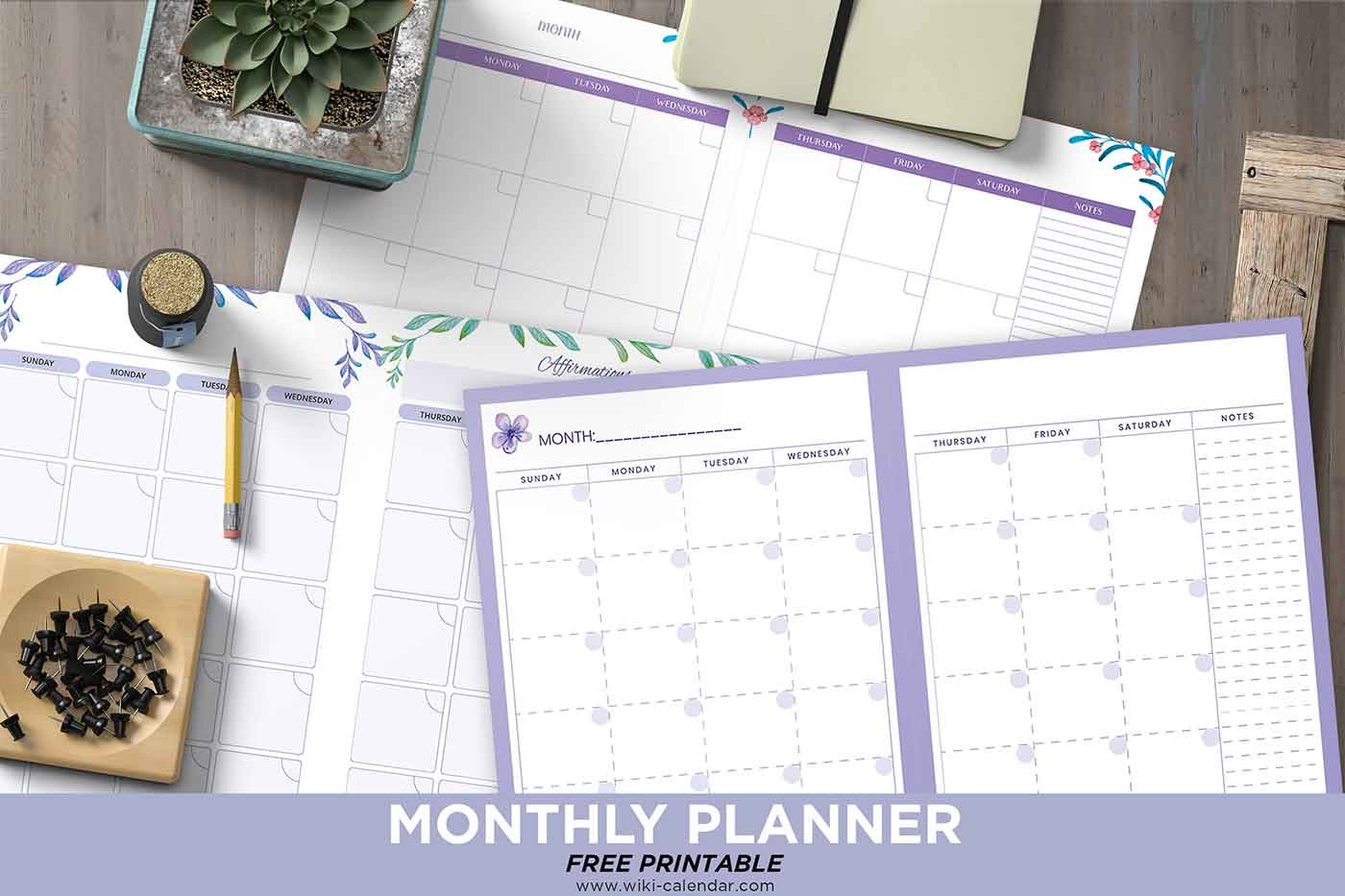 Free Printable Monthly Planner For 2025 Templates Free Printable Monthly Planner For 2025 Templates