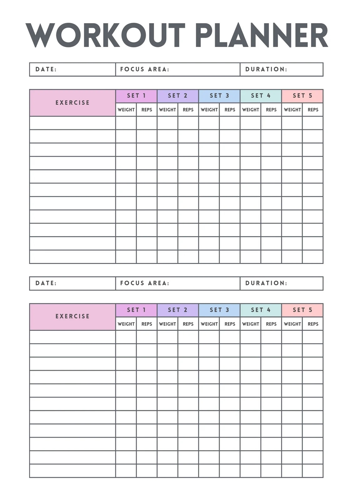 Free Printable Planner Templates To Customize Canva