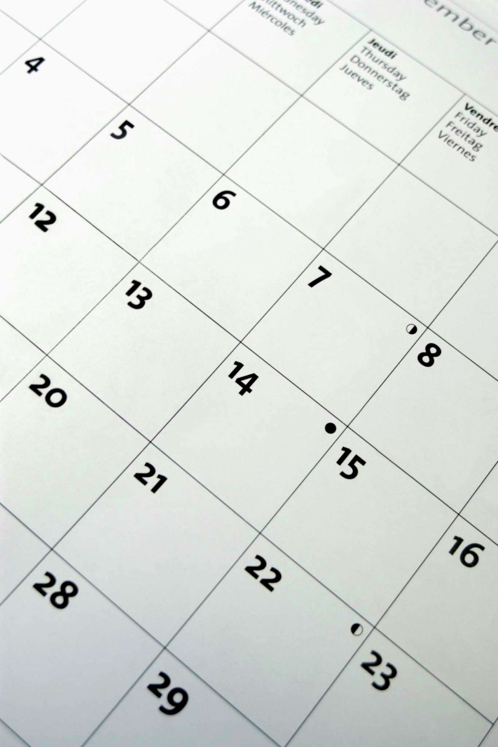 How To Create A Calendar In OpenOffice