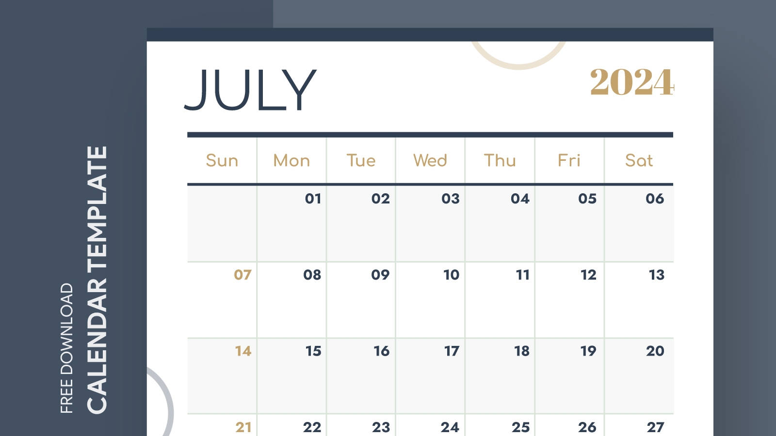 July 2025 Calendar Free Google Docs Template Gdoc io
