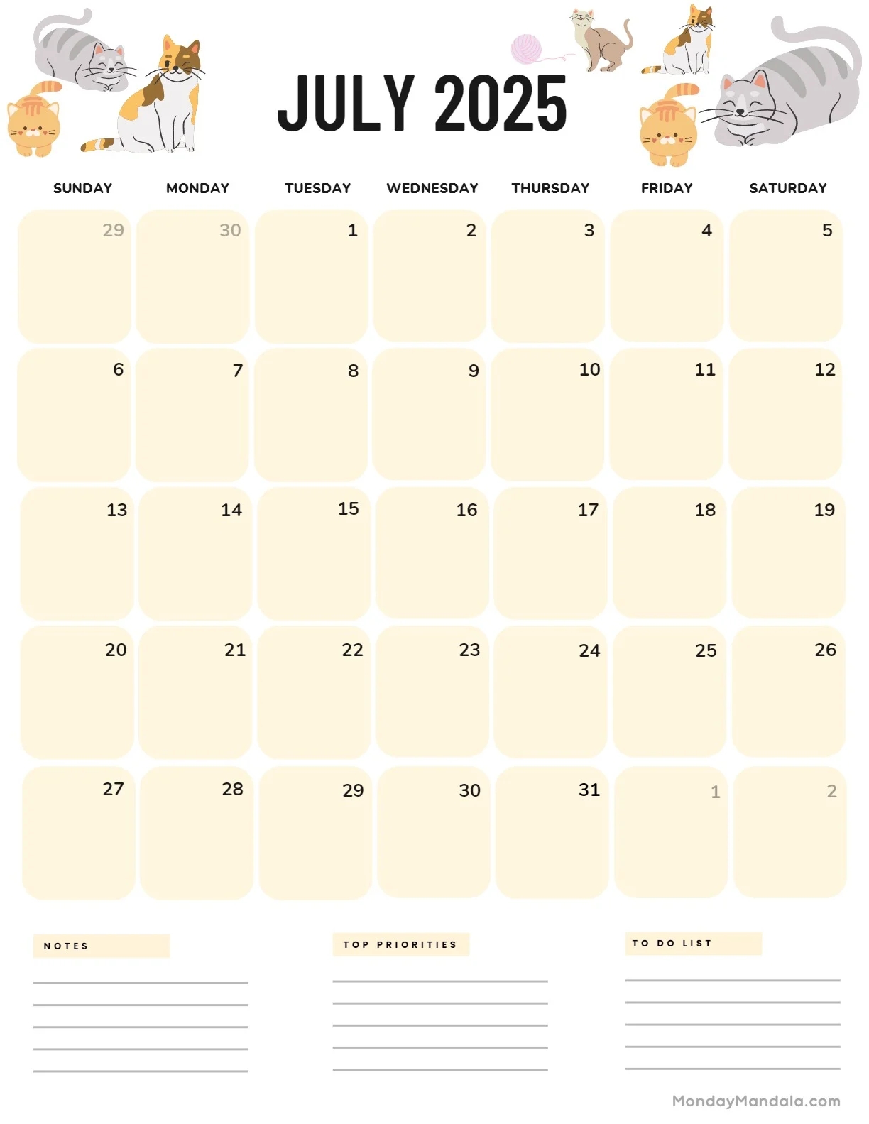 july 2025 printable calendar 52 free pdf printables