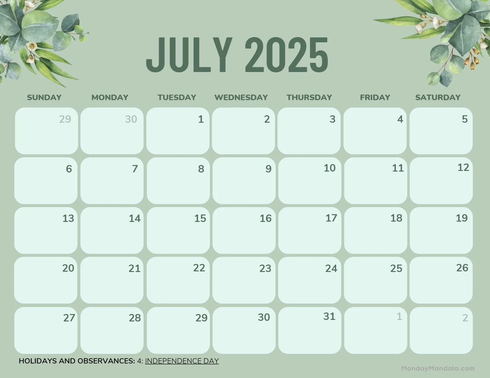 july 2025 printable calendar 52 free pdf printables