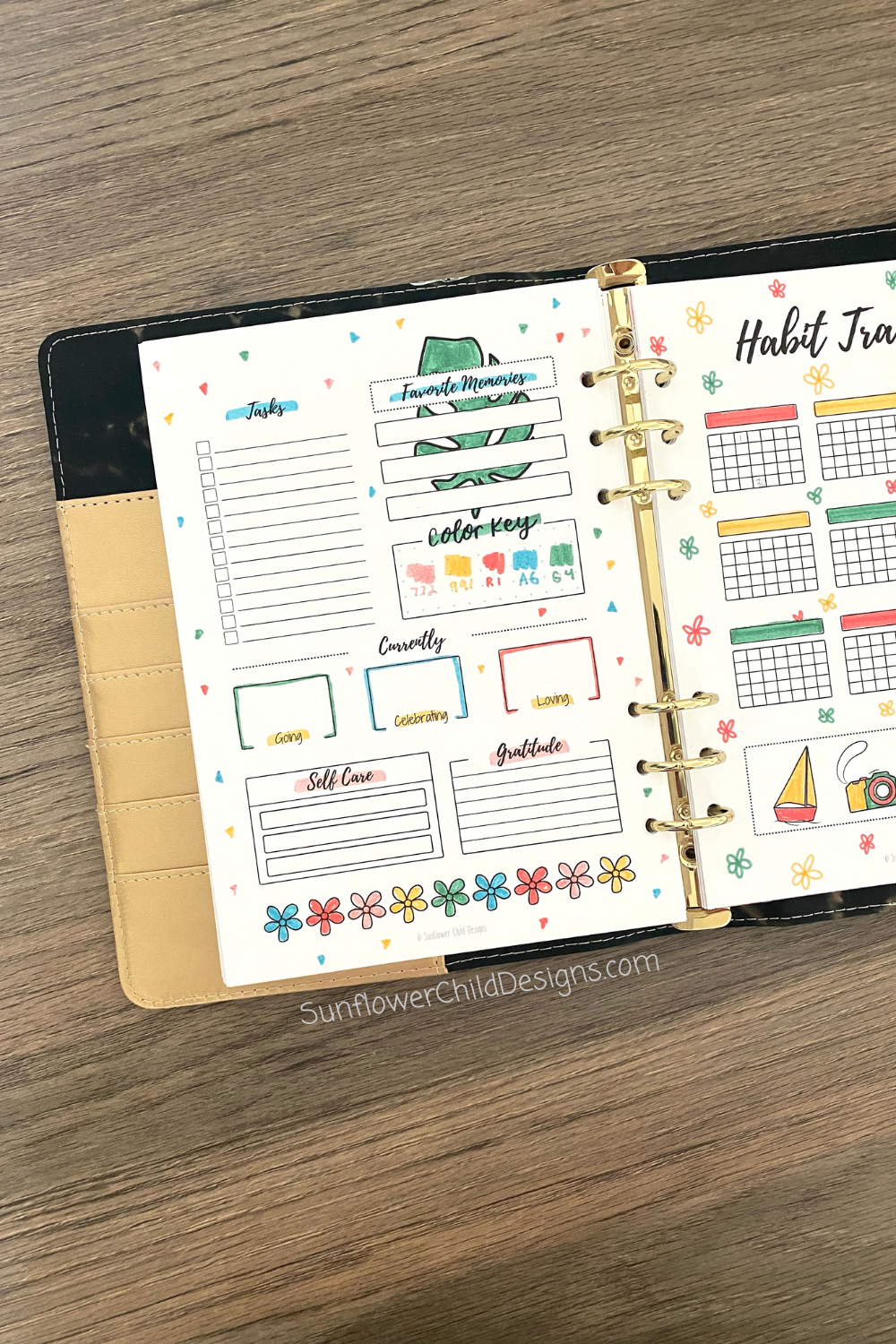 June Bullet Journal Ideas Using Summer Bullet Journal Printables Sunflower Child Designs