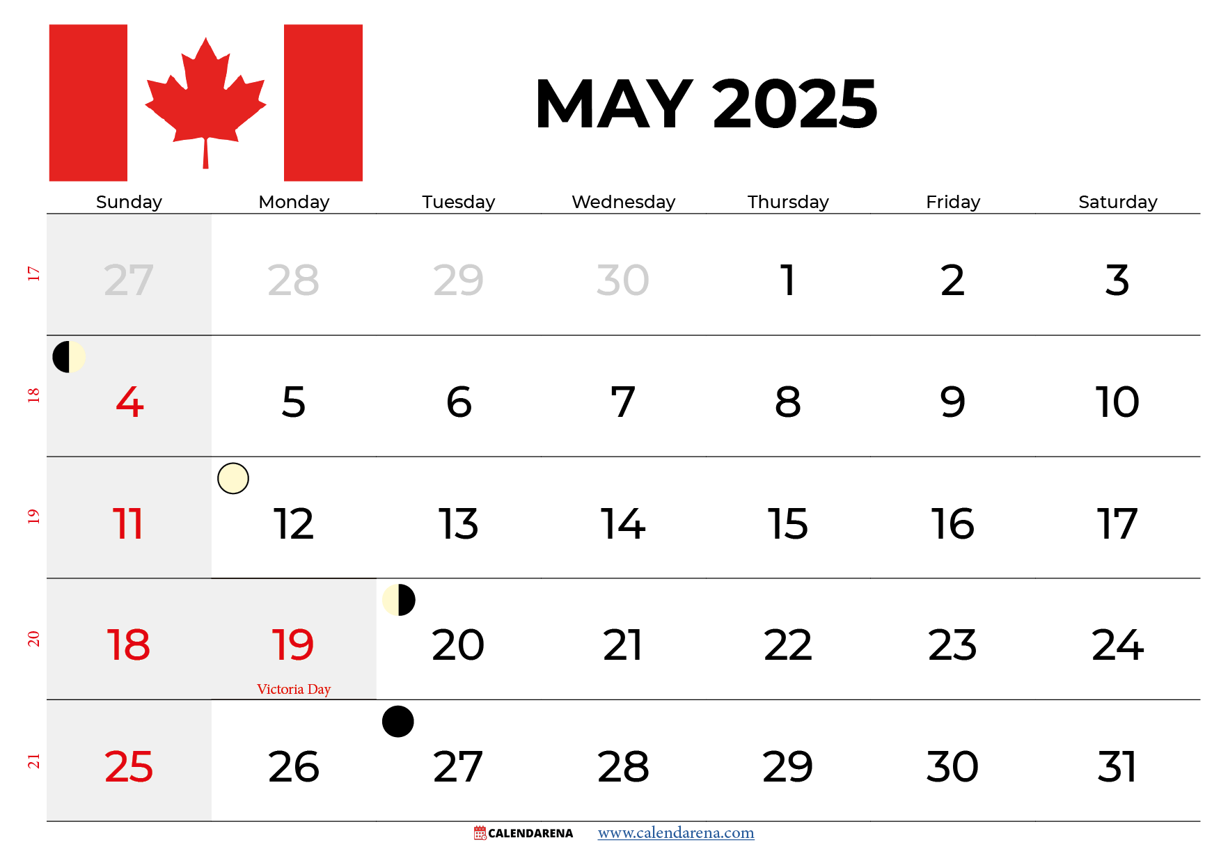2025 Calendar Free Printable With Holidays