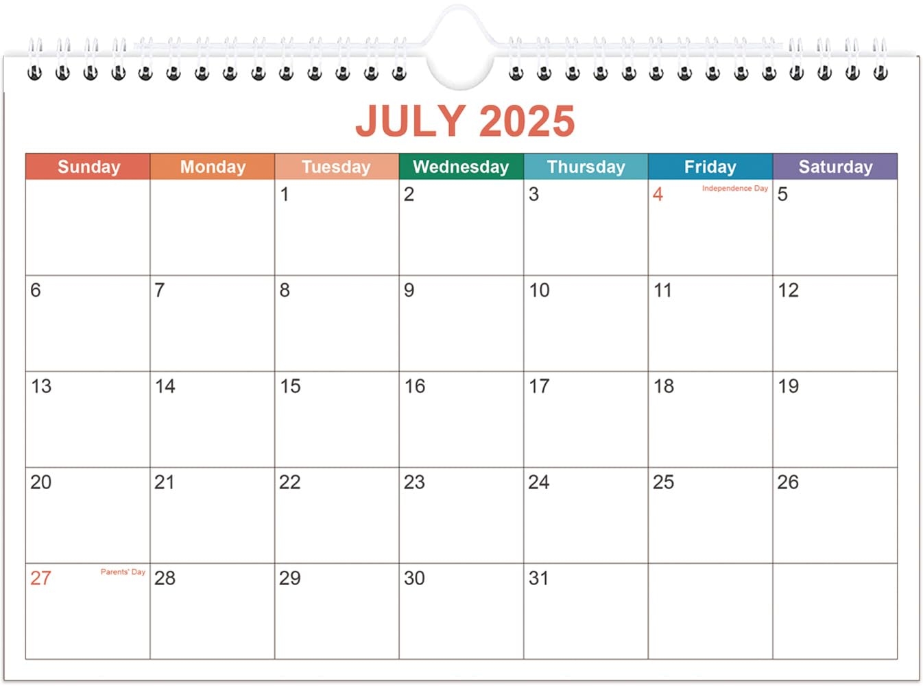 Mini Calendar 2025 2026 Small Calendar 2025 2026 July 2025 December 2026 18 Months Small Calendar With Premium Paper 5 8 X 8 5 Inch Colorful Amazon de Stationery Office Supplies