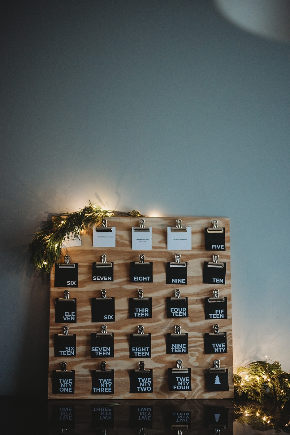 Modern Black And White Advent Calendar Free Printable Silverdoves Photography Design