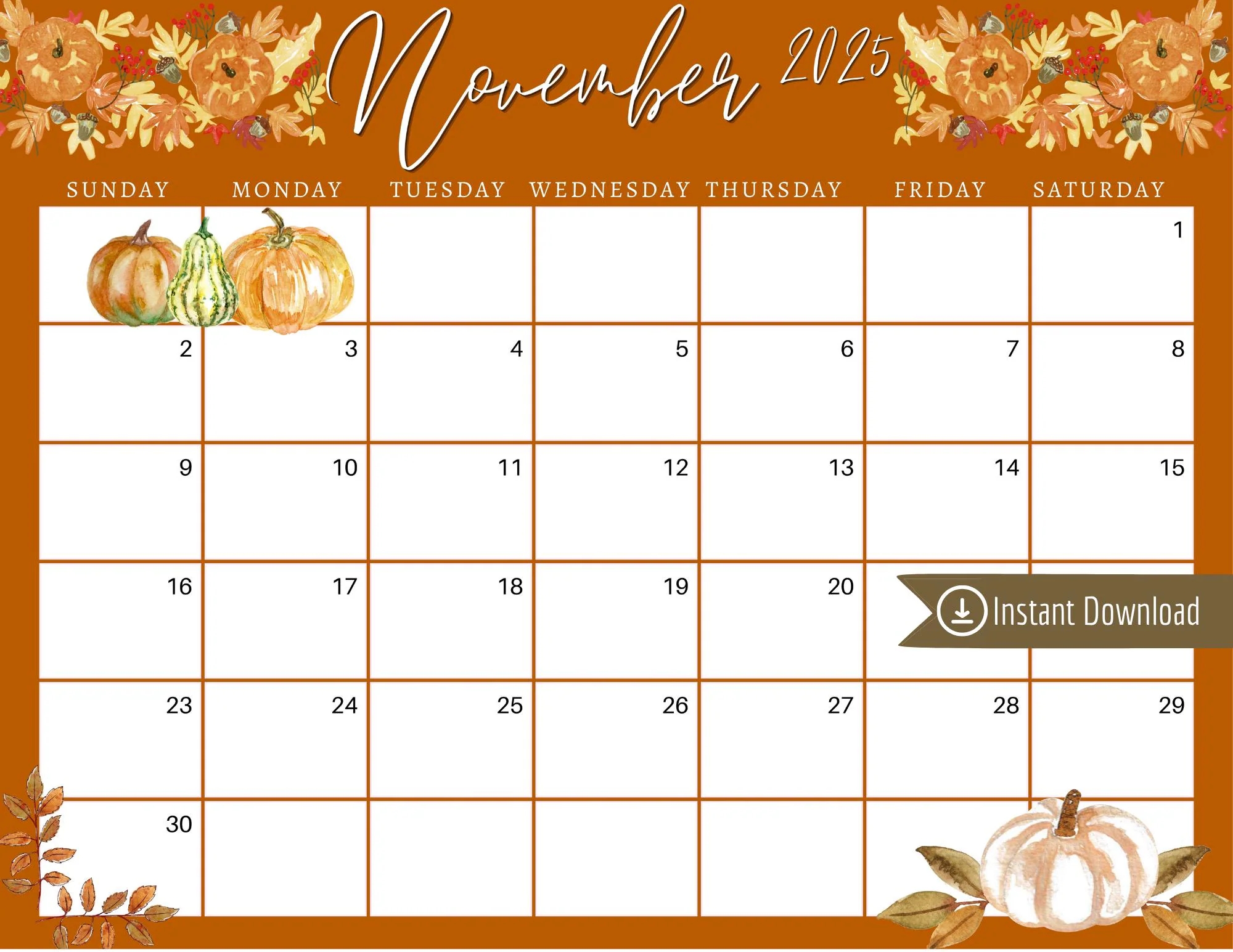 November 2025 Digital Calendar Orange Fallen Leaves Planner Editable Fillable Printable Calendar For Planning PDF PNG And JPG Download Etsy November 2025 Digital Calendar Orange Fallen Leaves Planner Editable Fillable Printable Calendar For Planning PDF PNG And JPG Download Etsy