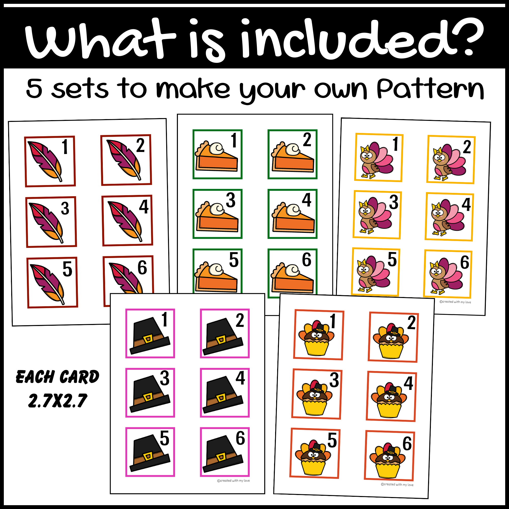 November Calendar Numbers Fall Pocket Chart Calendar Cards Made By Teachers