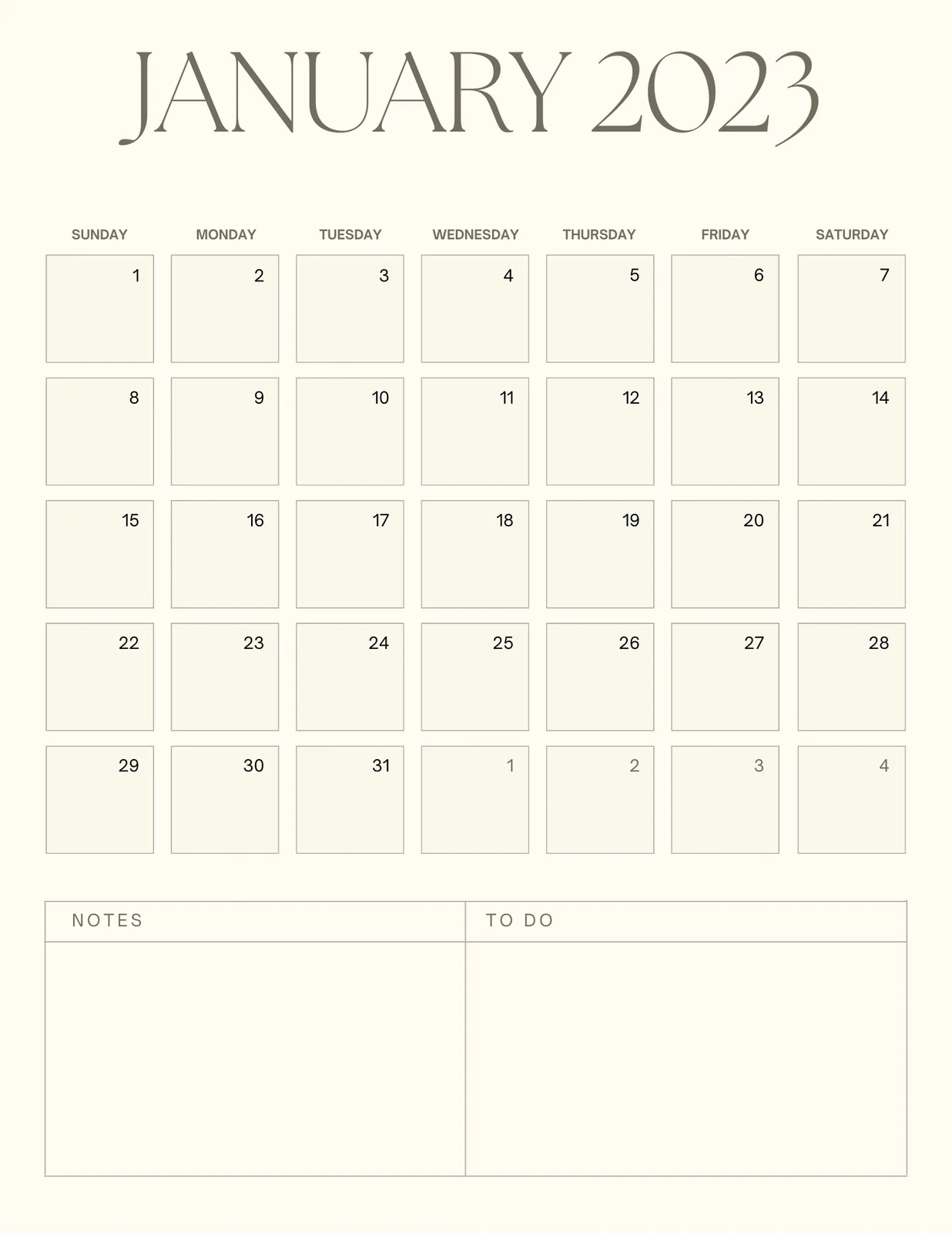 Page 2 Free Printable Customizable Monthly Calendar Templates Canva