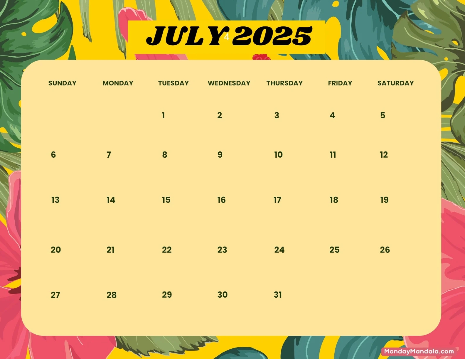 printable calendars for 2025 2026 free pdfs