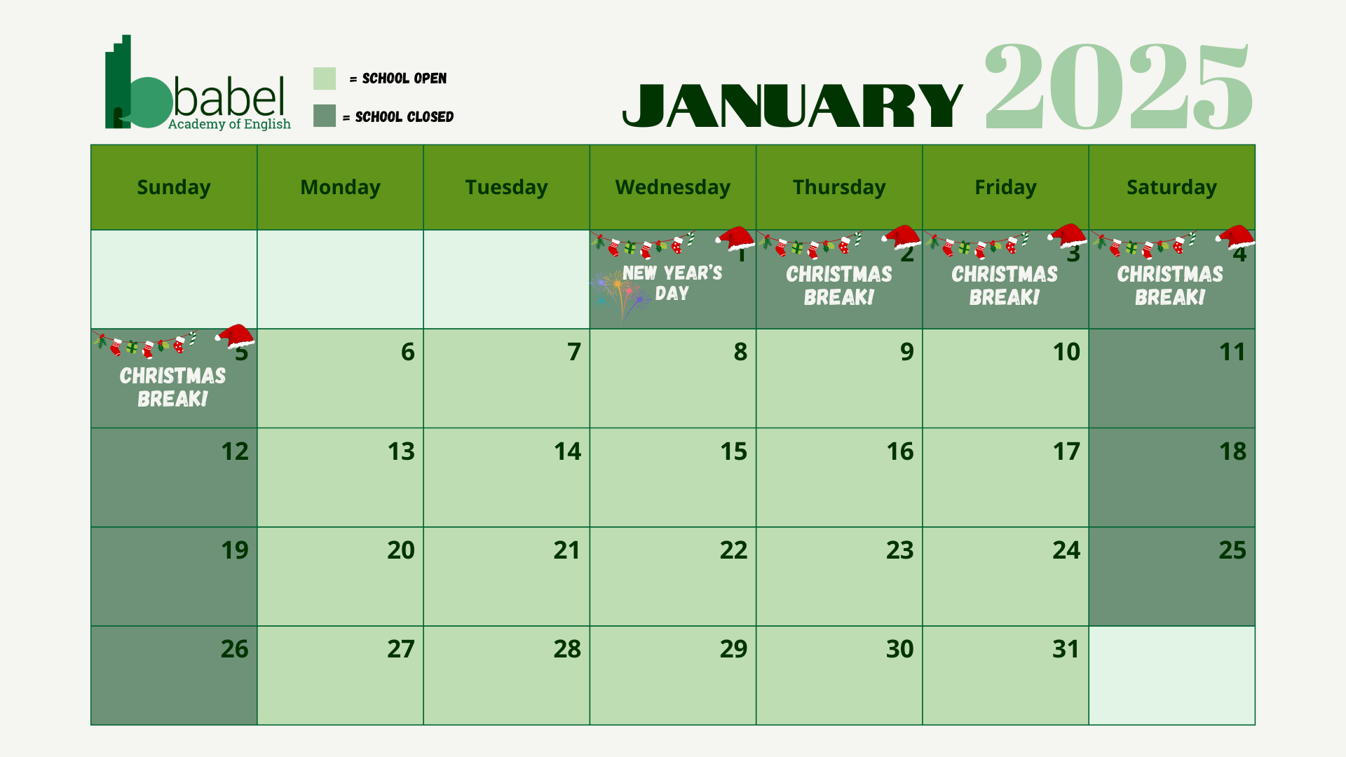 School Calendar Archives Babel Academy Of English Language School In Dublin School Calendar Archives Babel Academy Of English Language School In Dublin