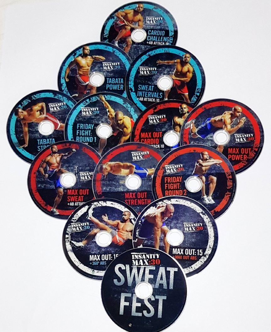Shaun T Insanity Max Clearance Insanity Deluxe Add On DVDs Shaun T 