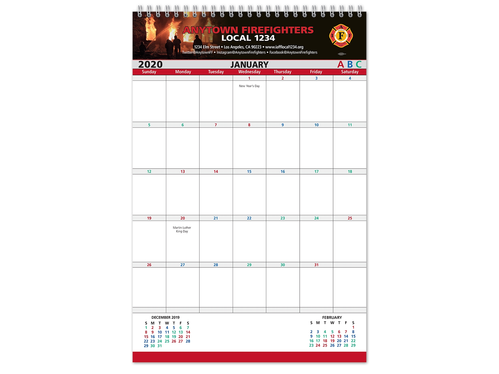 Free Printable Firefighter Shift Calendar