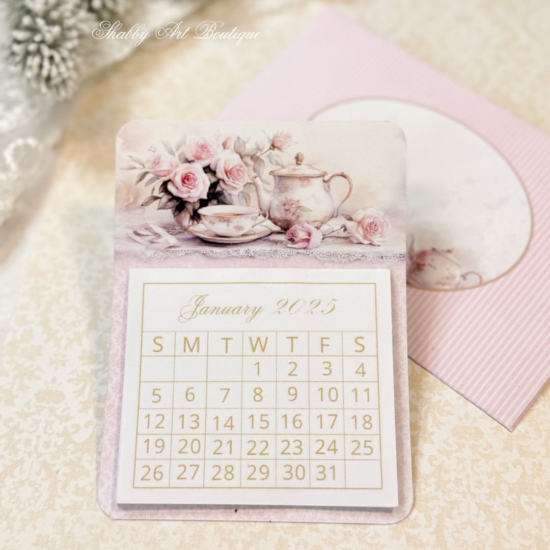 Simply Christmas Free Printable 2025 Mini Calendars Shabby Art Boutique