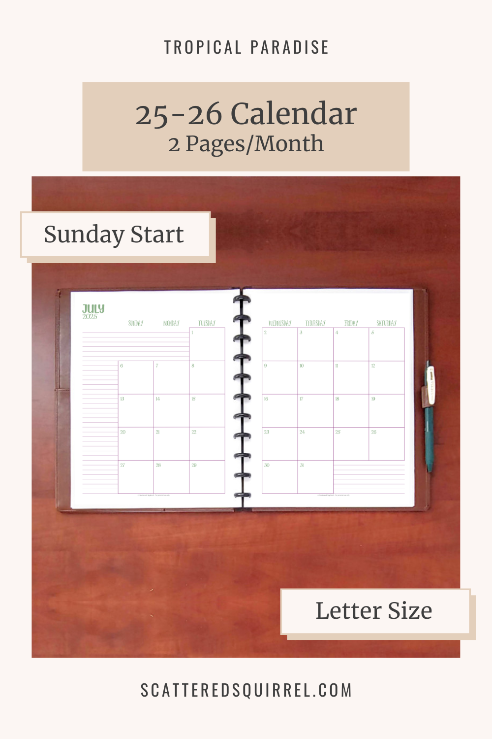 Free Printable 2025 And 2026 Academic Calendar