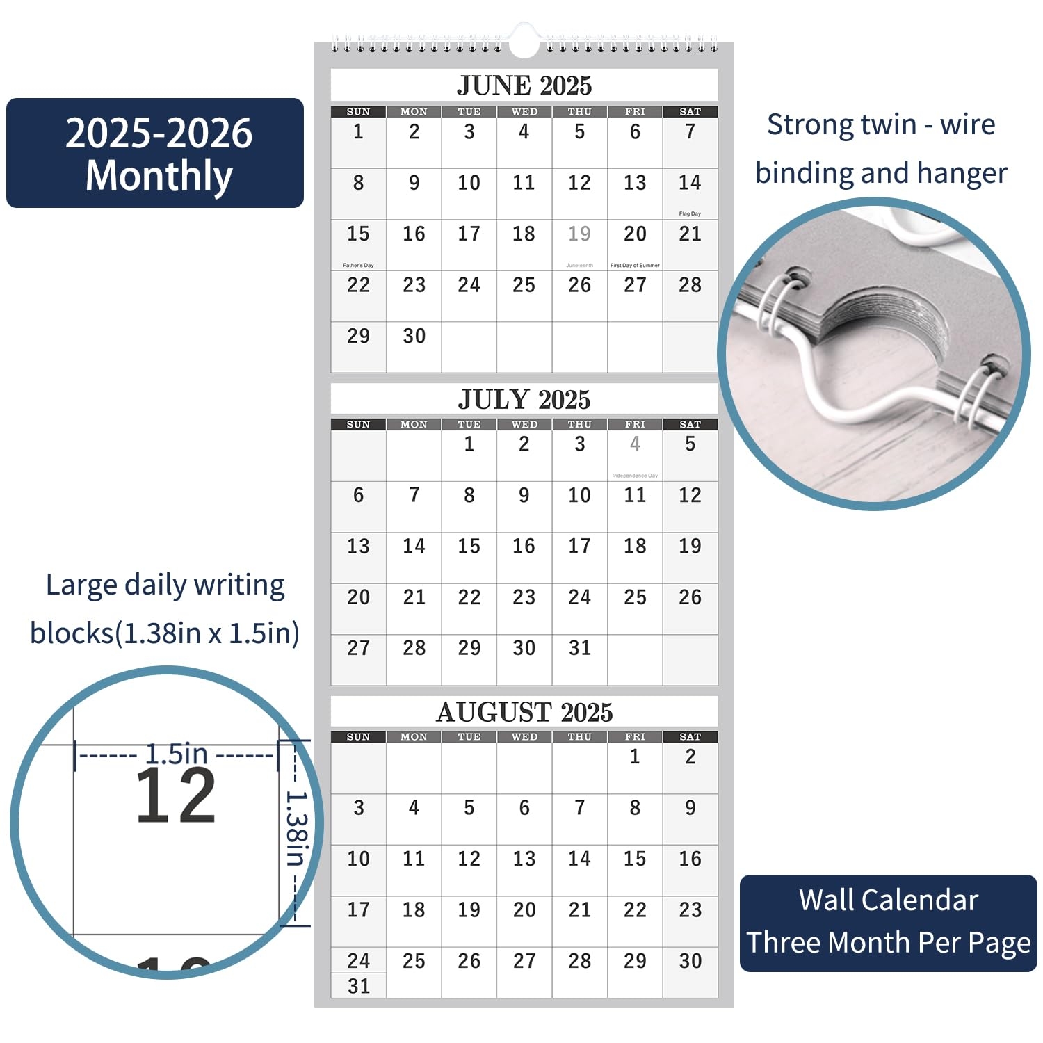 Wall Calendar 2023 2024 Apr 2023 July 2024 3 Month Calendar Vertical Display 3 Month Wall Calendar 2023 2024 27 9 X 66 Cm Large Monthly Calendar Lay Flat Blocks Perfect For Planning Amazon de Stationery Office Supplies