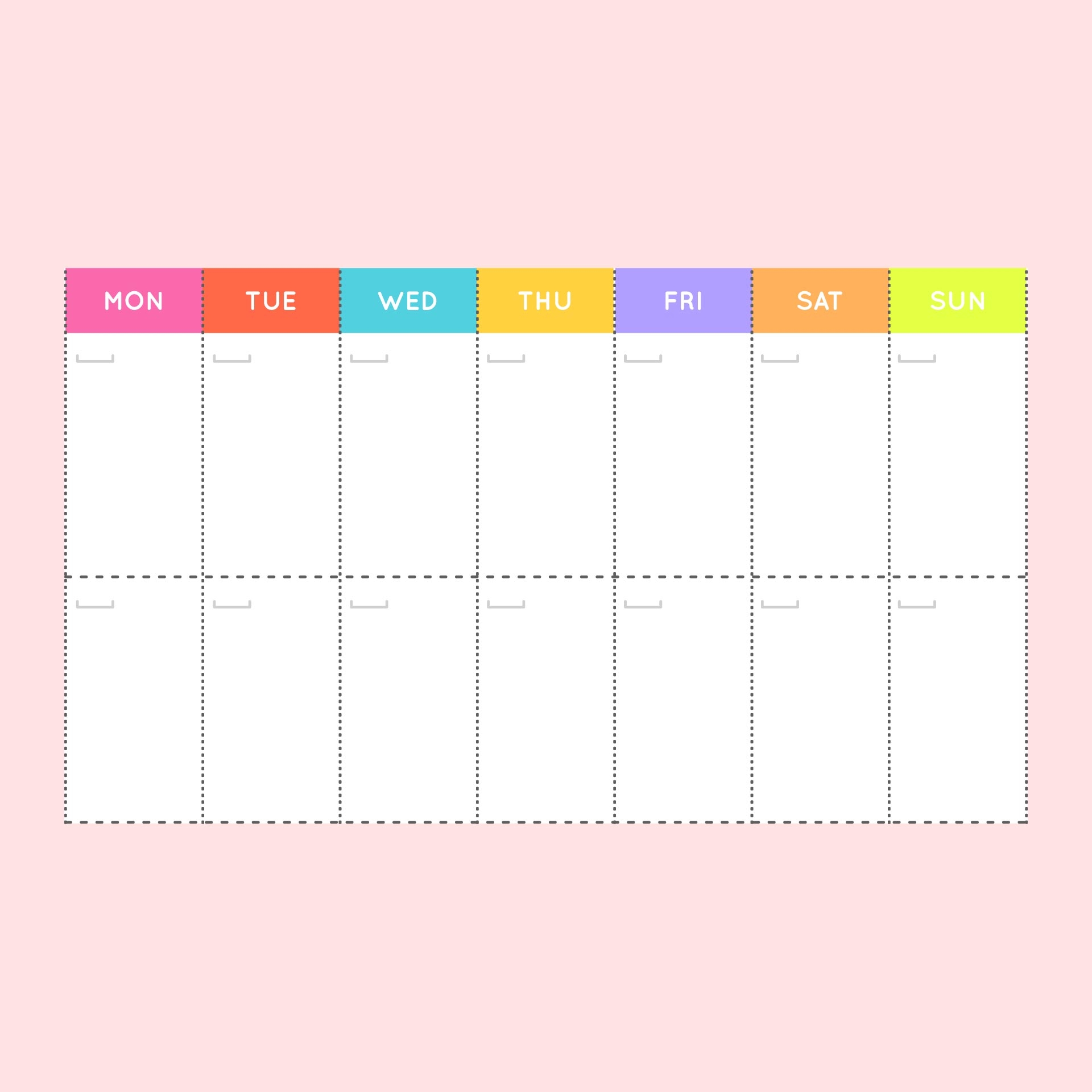 Week Schedule Castrol