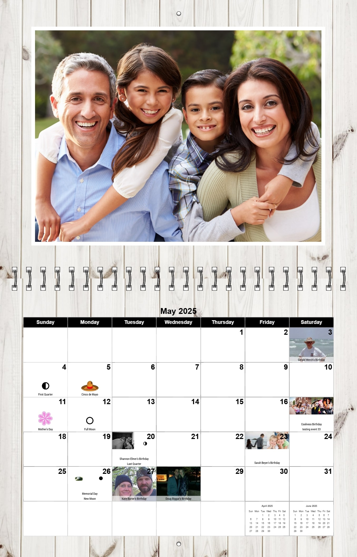 XL Photo Calendars Custom XL Photo Calendars Personalized XL Wall Photo Calendars Create XL Wall Photo Calendars Online