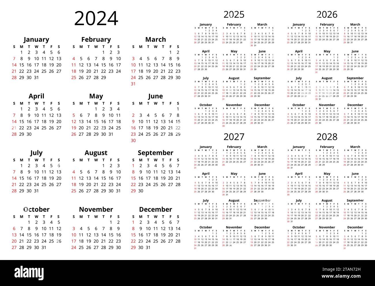 Calendar 2025-2026 Printable