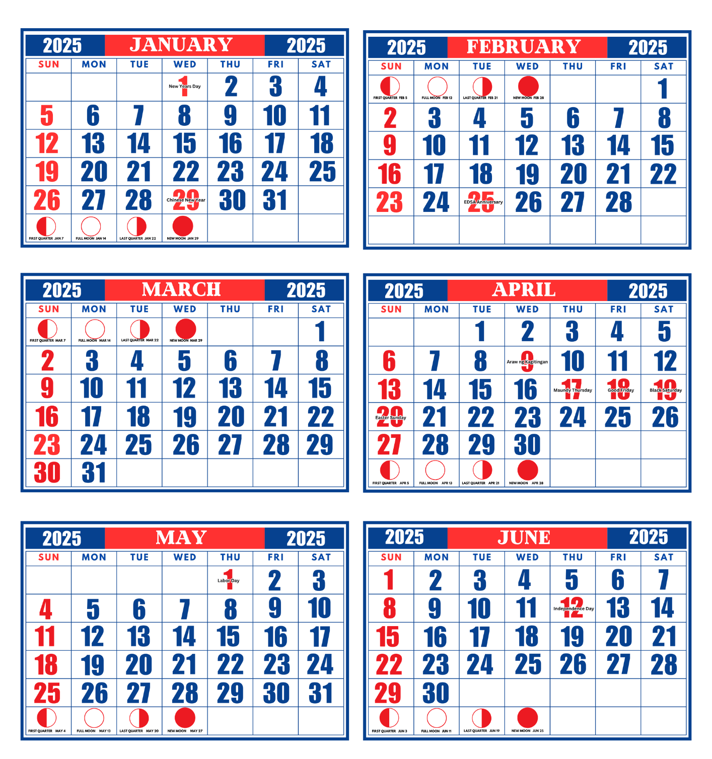 2025 commercial calendar printable template a4 landscape by ralittleprints raket ph