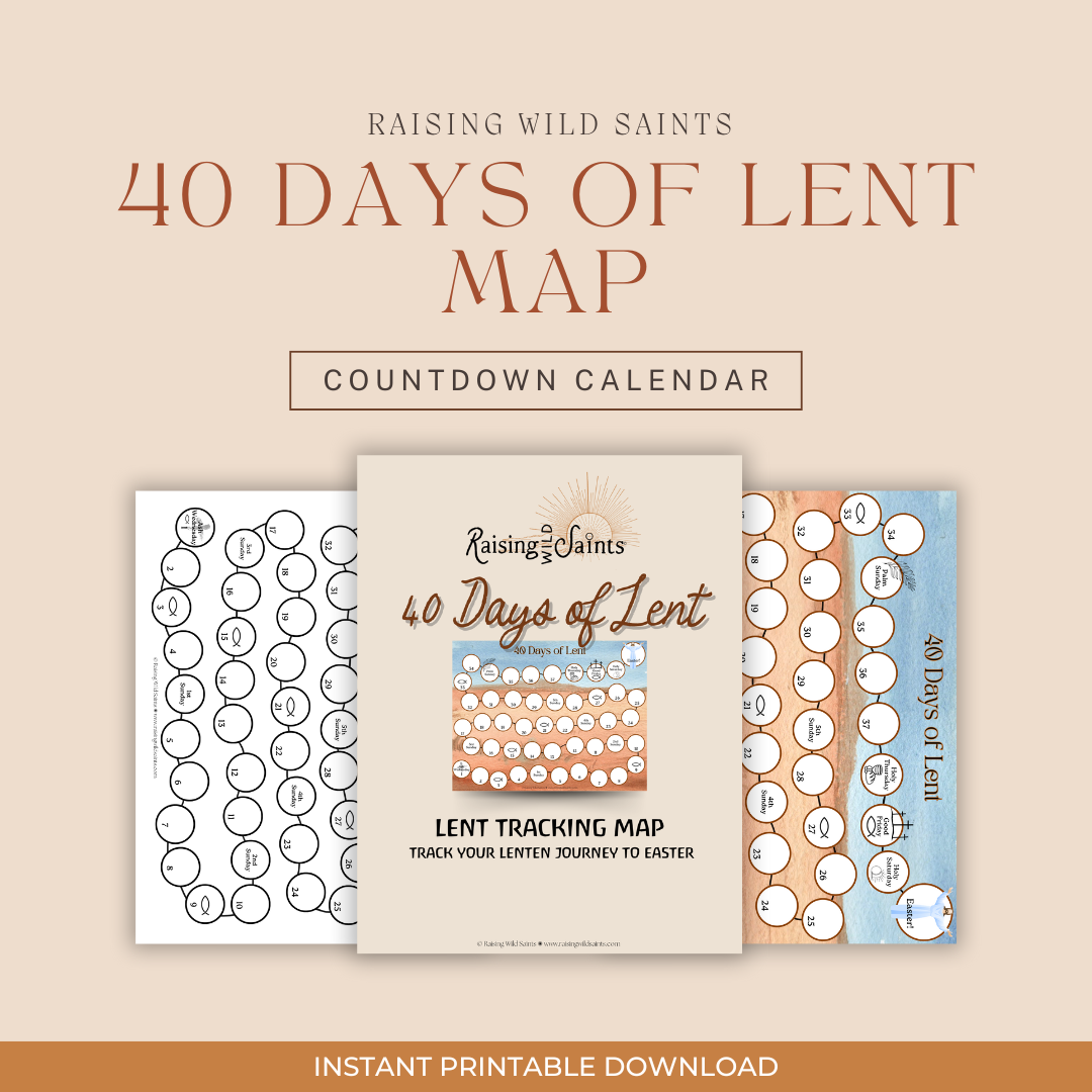 Lenten Calendar Printable Lenten Calendar Printable