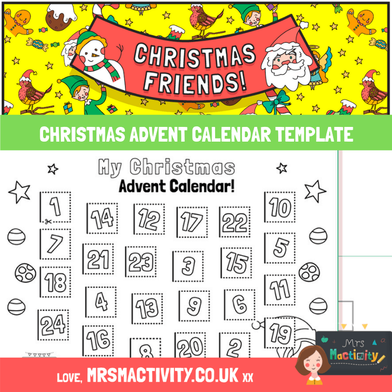 Printable Advent Calendar