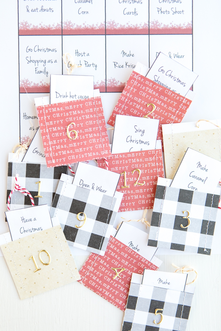Free Printable Ideas For Advent Calendar