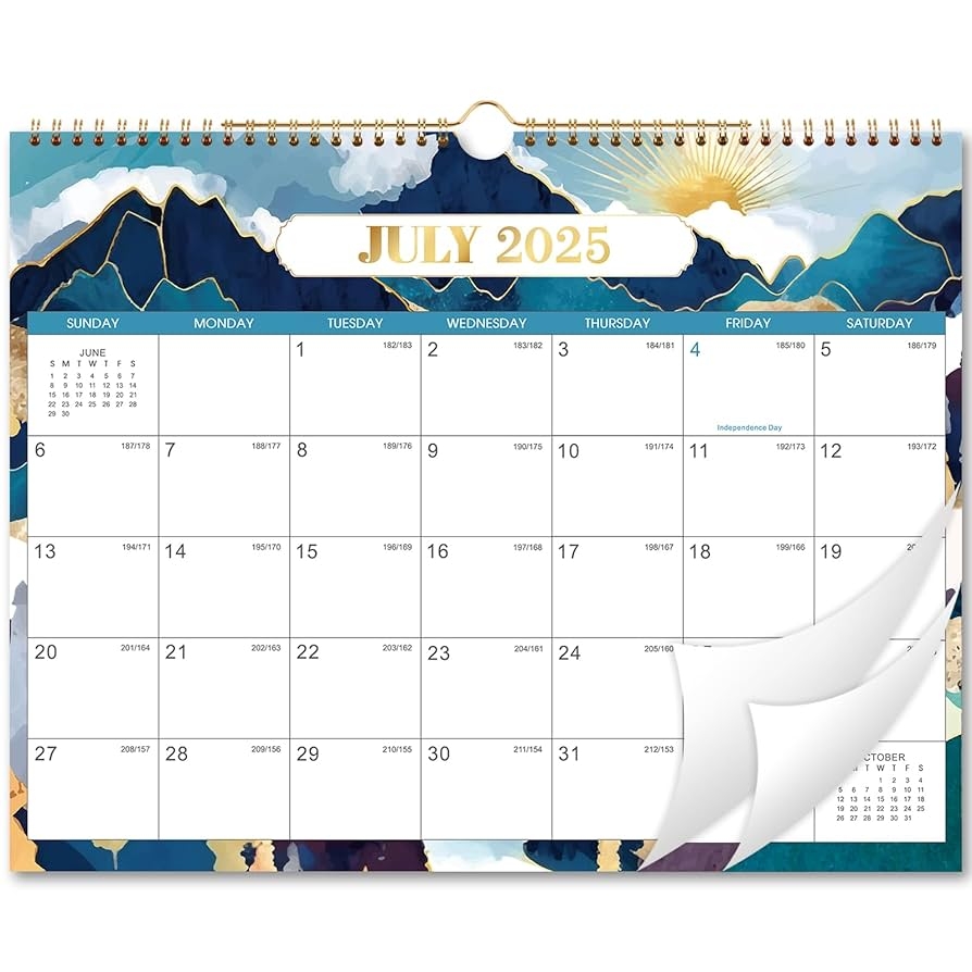 Amazon 2025 2026 Wall Calendar July 2025 December 2026 Calendar 2025 2026 14 8 X 11 6 18 Months Calendar Spiral Bound Office Products